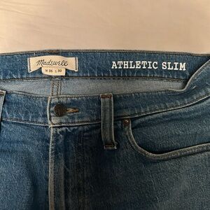 Madewell Men's Slim Jeans - Classic Blue